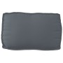 Cojín de pallet antracita 70x40x12 cm Tejido Oxford by , Cushions for chairs and sofas - Ref: Foro24-42001518, Price: 37,74 €...