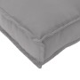 Cojín de palet para respaldo gris 70x40x12 cm de tela Oxford von , Kissen für Stühle und Sofas - Ref: Foro24-42001519, Preis:...