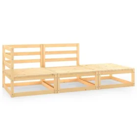 Garden furniture set 3 pieces solid pine wood by vidaXL, Garden sets - Ref: Foro24-805700, Price: 171,40 €, Discount: %