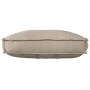 Cojines Taupe 100% poliéster 70 x 12 x 40 cm by , Cushions for chairs and sofas - Ref: Foro24-42001523, Price: 33,66 €, Disco...