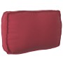 Cojín de Palet para Reposabrazos Rojo Vino 70x40x12 cm Tejido Oxford von , Kissen für Stühle und Sofas - Ref: Foro24-42001524...
