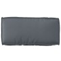 Cojín de Palet para Respaldo Antracita 80x40x12 cm Tela Oxford by , Cushions for chairs and sofas - Ref: Foro24-42001528, Pri...