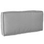 Cojín para Palets para Respaldo Gris 80x40x12 cm Tela Oxford by , Cushions for chairs and sofas - Ref: Foro24-42001529, Price...