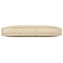 Cojín de Palets para Respaldo Beige 80x40x12 cm by , Cushions for chairs and sofas - Ref: Foro24-42001531, Price: 29,02 €, Di...