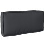 Cojín de Palet para Respaldo Negro 80x40x12 cm Tela Oxford von , Kissen für Stühle und Sofas - Ref: Foro24-42001532, Preis: 2...