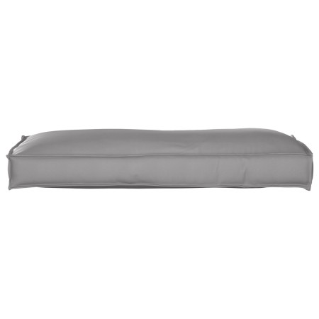 Cojín de Pallet para Respaldo Gris 120x40x12 cm Tejido Oxford by , Cushions for chairs and sofas - Ref: Foro24-42001539, Pric...