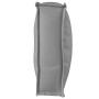 Cojín de Pallet para Respaldo Gris 120x40x12 cm Tejido Oxford