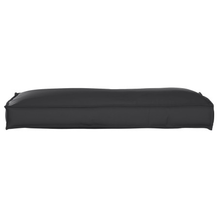 Cojín de Palet para Respaldo Negro 120x40x12 cm Tela Oxford by , Cushions for chairs and sofas - Ref: Foro24-42001542, Price:...
