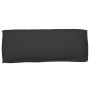 Cojín de Palet para Respaldo Negro 120x40x12 cm Tela Oxford by , Cushions for chairs and sofas - Ref: Foro24-42001542, Price:...