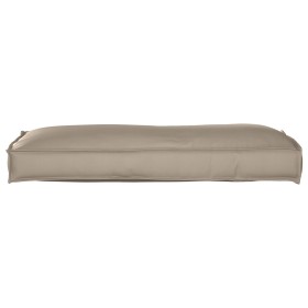 Cojín de Pallet para Respaldo Taupe 120x40x12 cm Tela Oxford von , Kissen für Stühle und Sofas - Ref: Foro24-42001543, Preis:...