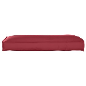 Almohadilla de Palet para Respaldo Burdeos 120x40x12 cm Tela Oxford de , Cojines para sillas y sofás - Ref: Foro24-42001544, ...