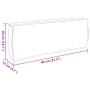 Cojín de Palet para Respaldo Azul Real 120x40x12 cm Tela Oxford von , Kissen für Stühle und Sofas - Ref: Foro24-42001545, Pre...