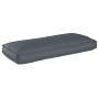 Cojín Exterior Antracita Poliéster 120 x 12 x 50 cm Resistente by , Cushions for chairs and sofas - Ref: Foro24-42001548, Pri...