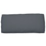 Cojín Exterior Antracita Poliéster 120 x 12 x 50 cm Resistente by , Cushions for chairs and sofas - Ref: Foro24-42001548, Pri...
