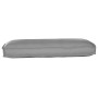Cojín de Exterior Gris Poliéster 120 x 12 x 50 cm Rectangular by , Cushions for chairs and sofas - Ref: Foro24-42001549, Pric...