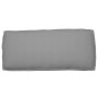 Cojín de Exterior Gris Poliéster 120 x 12 x 50 cm Rectangular by , Cushions for chairs and sofas - Ref: Foro24-42001549, Pric...