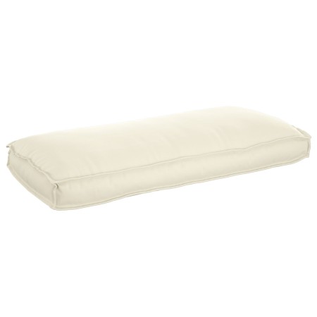 Cojín de Paleta Crema 120x50x12 cm Tela Oxford by , Cushions for chairs and sofas - Ref: Foro24-42001550, Price: 44,03 €, Dis...