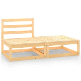 2-piece solid pine wood garden furniture set by vidaXL, Garden sets - Ref: Foro24-805695, Price: 85,05 €, Discount: %