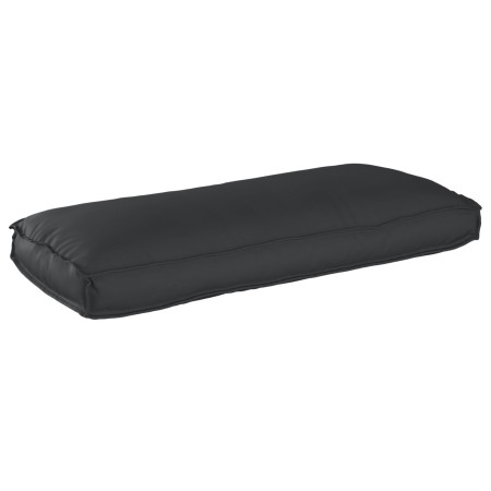 Cojín Exterior Negro Poliéster 120 x 12 x 50 cm Cojín by , Cushions for chairs and sofas - Ref: Foro24-42001552, Price: 44,03...