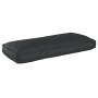 Cojín Exterior Negro Poliéster 120 x 12 x 50 cm Cojín by , Cushions for chairs and sofas - Ref: Foro24-42001552, Price: 44,03...