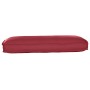 Cojín de Exterior Rojo Vino Poliéster 120 x 12 x 50 cm by , Cushions for chairs and sofas - Ref: Foro24-42001554, Price: 44,0...