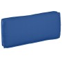 Cojín exterior Azul Real Poliéster 120 x 12 x 50 cm Duradero by , Cushions for chairs and sofas - Ref: Foro24-42001555, Price...