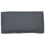Cojín de Palet para Asiento/Respaldo Antracita 120x60x12 cm Tela Oxford by , Cushions for chairs and sofas - Ref: Foro24-4200...