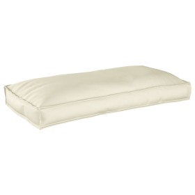 Cojín de Palets para Asiento/Respaldo Crema 120x60x12 cm Tela Oxford by , Cushions for chairs and sofas - Ref: Foro24-4200156...