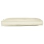 Cojín de Palets para Asiento/Respaldo Crema 120x60x12 cm Tela Oxford by , Cushions for chairs and sofas - Ref: Foro24-4200156...