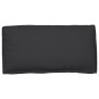 Cojín de Palet para Asiento/Espaldar Negro 120x60x12 cm Tela Oxford by , Cushions for chairs and sofas - Ref: Foro24-42001562...
