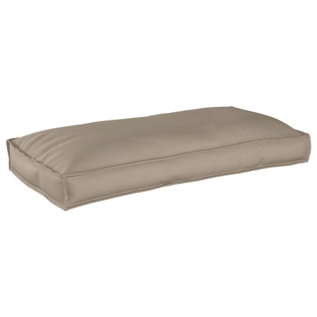 Cojín de Paleta para Asiento/Respaldo Taupe 120x60x12 cm Tejido Oxford von , Kissen für Stühle und Sofas - Ref: Foro24-420015...