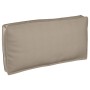Cojín de Paleta para Asiento/Respaldo Taupe 120x60x12 cm Tejido Oxford von , Kissen für Stühle und Sofas - Ref: Foro24-420015...