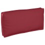 Cojín de Palet para Asiento/Respaldo Rojo Vino 120x60x12 cm Tela Oxford by , Cushions for chairs and sofas - Ref: Foro24-4200...