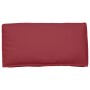 Cojín de Palet para Asiento/Respaldo Rojo Vino 120x60x12 cm Tela Oxford by , Cushions for chairs and sofas - Ref: Foro24-4200...