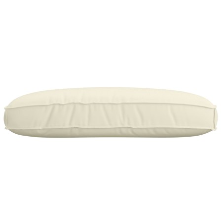Cojín Exterior Crema Poliéster 120 x 12 x 80 cm by , Cushions for chairs and sofas - Ref: Foro24-42001570, Price: 51,20 €, Di...