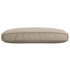 Cojín de Exterior Taupe Poliéster 120 x 12 x 80 cm by , Cushions for chairs and sofas - Ref: Foro24-42001573, Price: 61,11 €,...