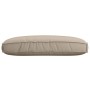 Cojín de Exterior Taupe Poliéster 120 x 12 x 80 cm by , Cushions for chairs and sofas - Ref: Foro24-42001573, Price: 61,11 €,...