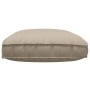 Cojín de Exterior Taupe Poliéster 120 x 12 x 80 cm by , Cushions for chairs and sofas - Ref: Foro24-42001573, Price: 61,11 €,...