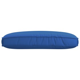 Cojín de Palet para Silla Azul Real 120x80x12 cm