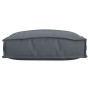 Cojines de palé para asiento 2 pcs Antracita 40x40x8 cm Tela Oxford by , Cushions for chairs and sofas - Ref: Foro24-42001578...