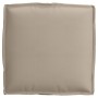 Cojines de Palet para Asiento 2 pcs Taupe 40x40x8 cm Tela Oxford by , Cushions for chairs and sofas - Ref: Foro24-42001583, P...