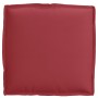 Cojines de Palets para Asiento 2 pcs Vino Rojo 40x40x8 cm Tela Oxford von , Kissen für Stühle und Sofas - Ref: Foro24-4200158...