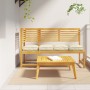 Cojines de Palet para Asiento 4 pcs Crema 40x40x8 cm Tejido Oxford von , Kissen für Stühle und Sofas - Ref: Foro24-42001590, ...