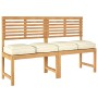 Cojines de Palet para Asiento 4 pcs Crema 40x40x8 cm Tejido Oxford von , Kissen für Stühle und Sofas - Ref: Foro24-42001590, ...