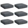 Cojines de palet para asiento 6 pcs Antracita 40x40x8 cm Tela Oxford von , Kissen für Stühle und Sofas - Ref: Foro24-42001598...