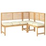 Cojines de Palets para asiento 6 pcs Crema 40x40x8 cm tela Oxford by , Cushions for chairs and sofas - Ref: Foro24-42001600, ...
