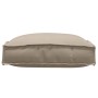 Cojines de Pallet para Asientos 6 pcs Taupe 40x40x8 cm Tela Oxford by , Cushions for chairs and sofas - Ref: Foro24-42001603,...