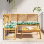 Cojín Exterior Juego de 6 Patrón de hojas Poliéster by , Cushions for chairs and sofas - Ref: Foro24-42001606, Price: 99,87 €...