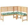 Cojín Exterior Juego de 6 Patrón de hojas Poliéster by , Cushions for chairs and sofas - Ref: Foro24-42001606, Price: 99,87 €...