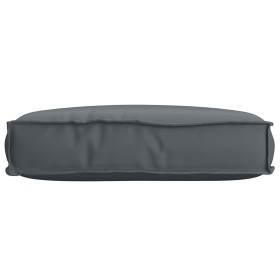 Cojín de Palet para Asiento Antracita 60x40x8 cm Tela Oxford